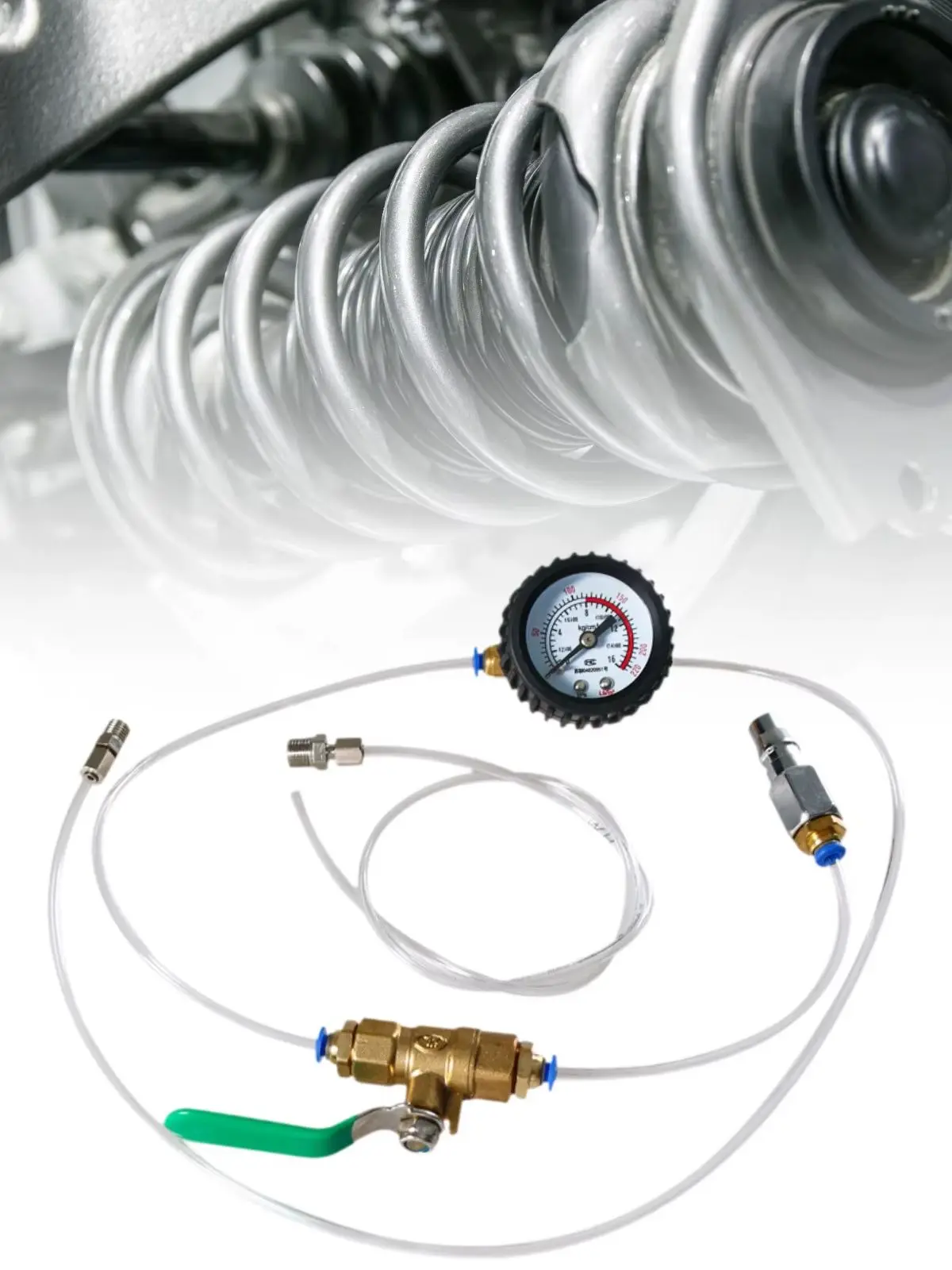 Détecteur de fuite d'amortisseur d'air automatique, tuyau de Suspension pneumatique, dispositif de détection de fuite de pression, outil de réparation de voiture suspendu