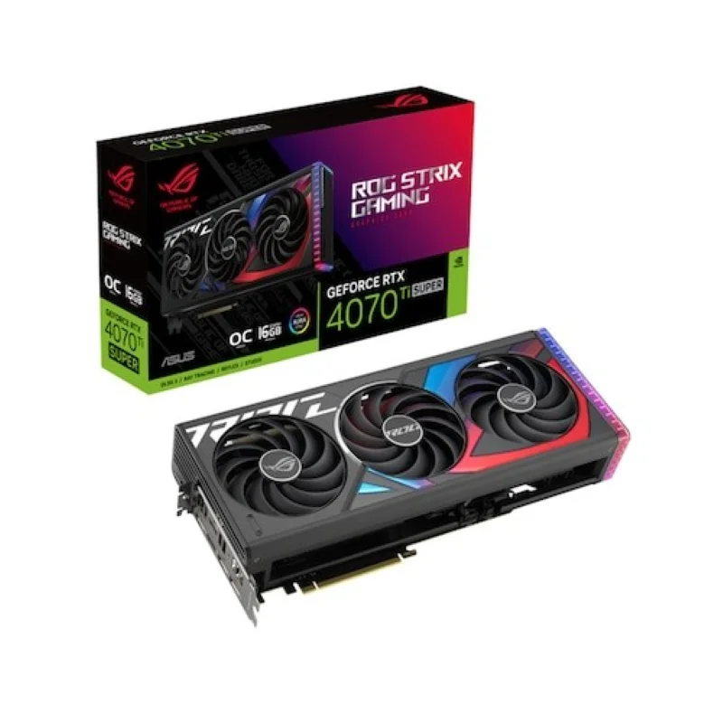 {ASUS Official Store} ROG STRIX GeForce RTX 4070 Ti SUPER O 16G GAMING OC D6X16GB * Domestic genuine, domestic shipping *