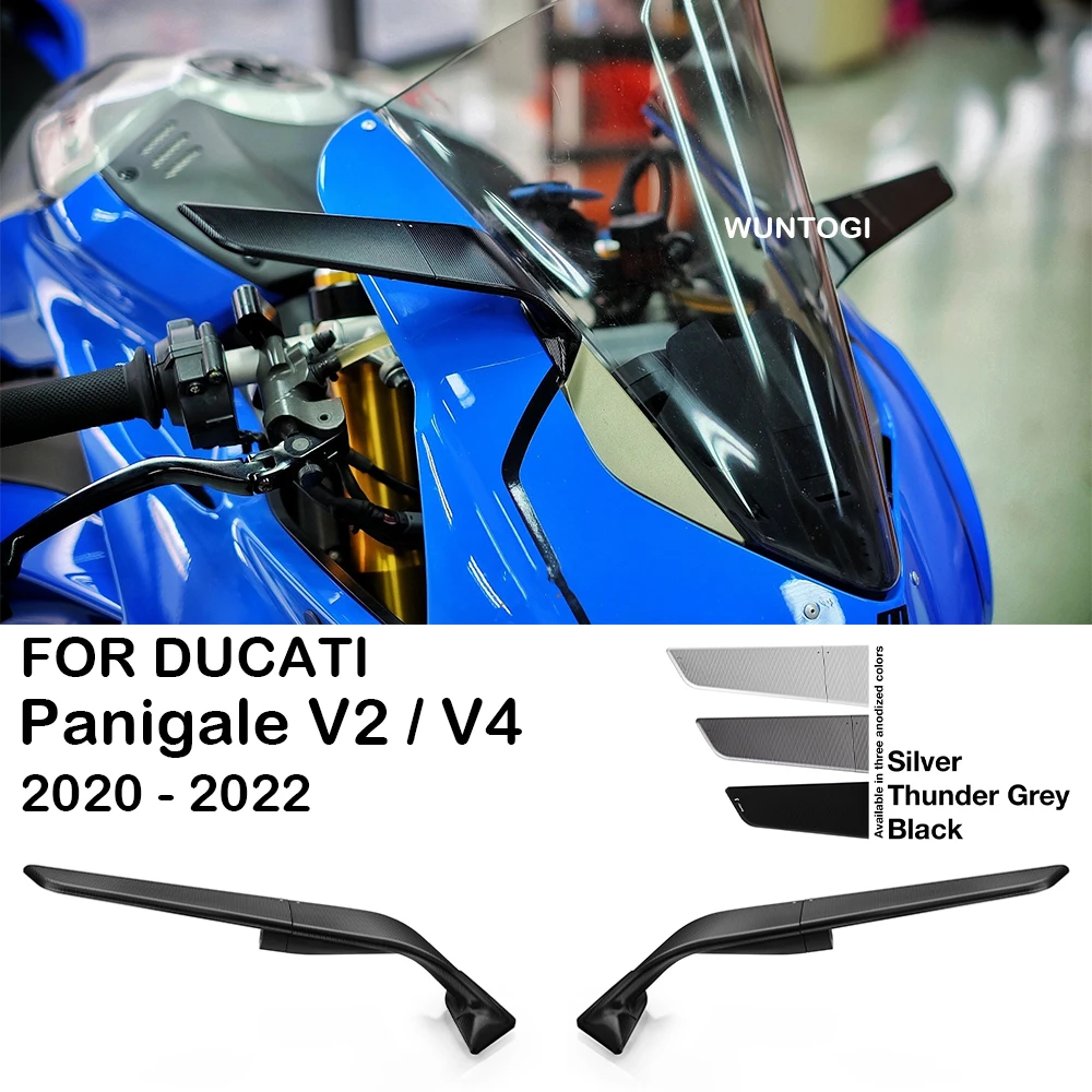 

Motorcycle Rearview Mirror For Ducati Panigale V2 955 V4 1100 Stealth Sport Winglet Mirror Kits Adjustable Stealth Mirrors