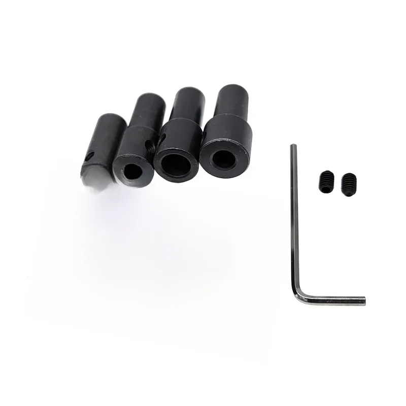 Adaptateur de bielle JT0 B10 B12, 1 pièce, 4mm/5mm/6mm/8mm/10mm/12mm, manchon d'arbre de mandrin de forage, accouplement en acier et cuivre