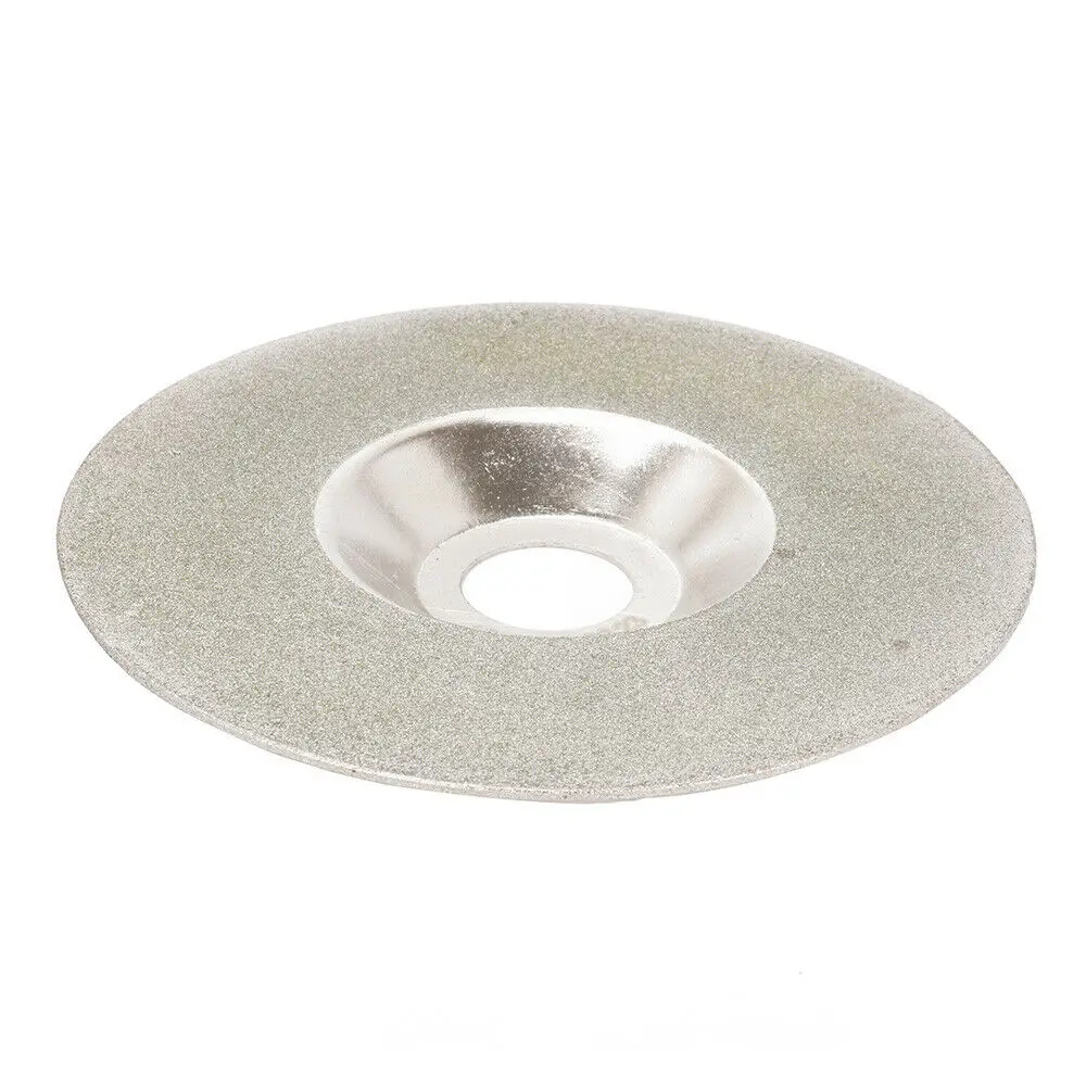 1pc 125mm Electroplated Diamond Cutting Disc Grinding Wheel Bowl Shape Discs for Glass Ceramic Jade 46Grit 150 Grit