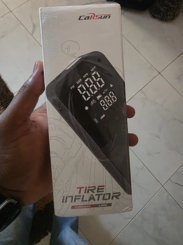 VanVolt AirGo™ Cordless Digital Tyre Inflator - Portable 150 PSI Air Pump photo review