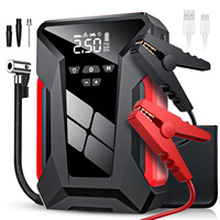 4-in-1 28000mAh High Capacity Car Emergency Power Supply LED Emergency Lighting 1200A Peak Starter 150PSI Tire Inflator Pump