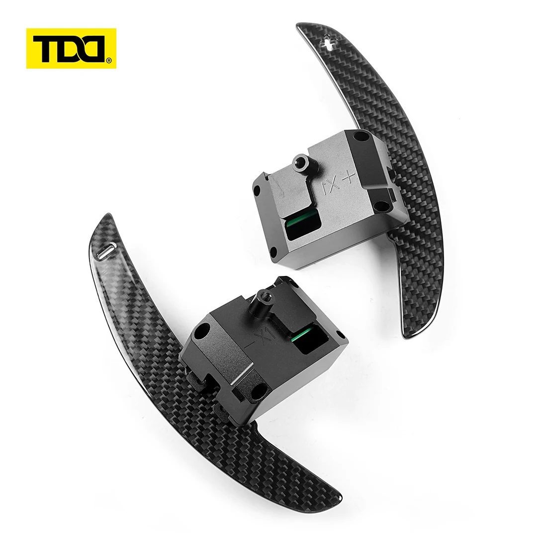 Magnetyczne manetki zmiany biegów z włókna węglowego TDD do kierownicy Hyundai N/GT i30N Kona N Elantra N Veloster N