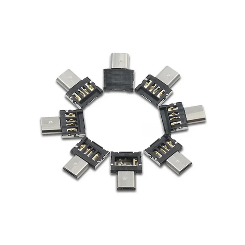 Adapter Micro USB typu C USB-C męskie złącze USB 2.0 do telefonu z systemem Android Macbook Samsung Xiaomi Huawei — zdjęcie 2