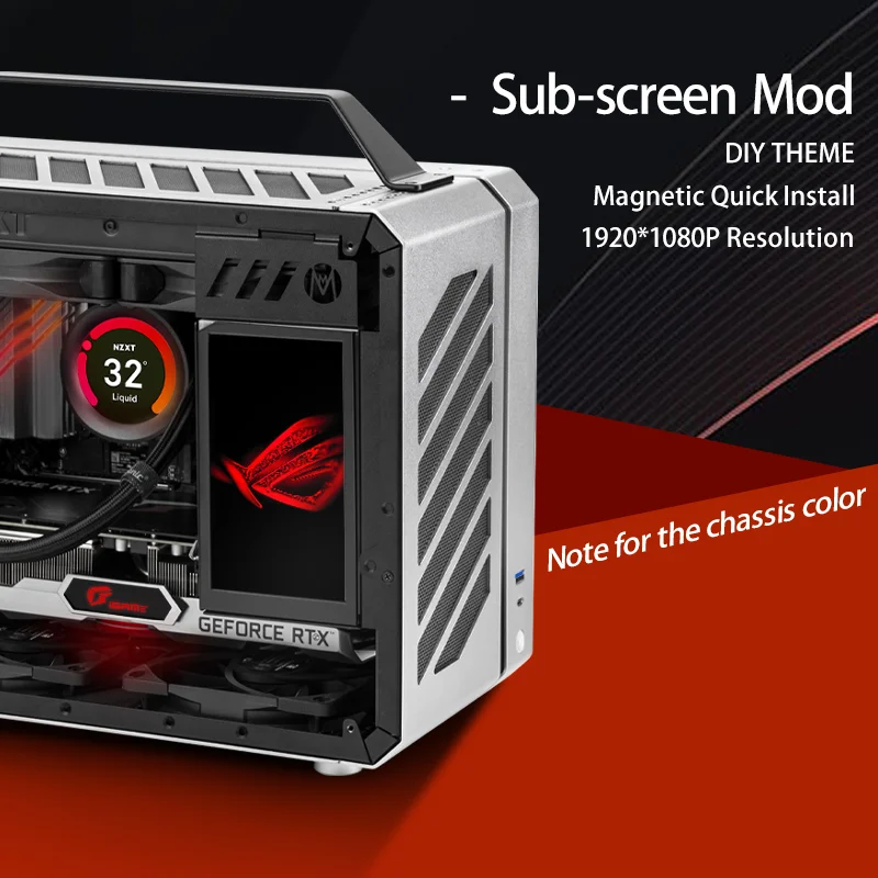Mechanic Master C28 ミニPCケース アルミ合金 ITX マザーボード