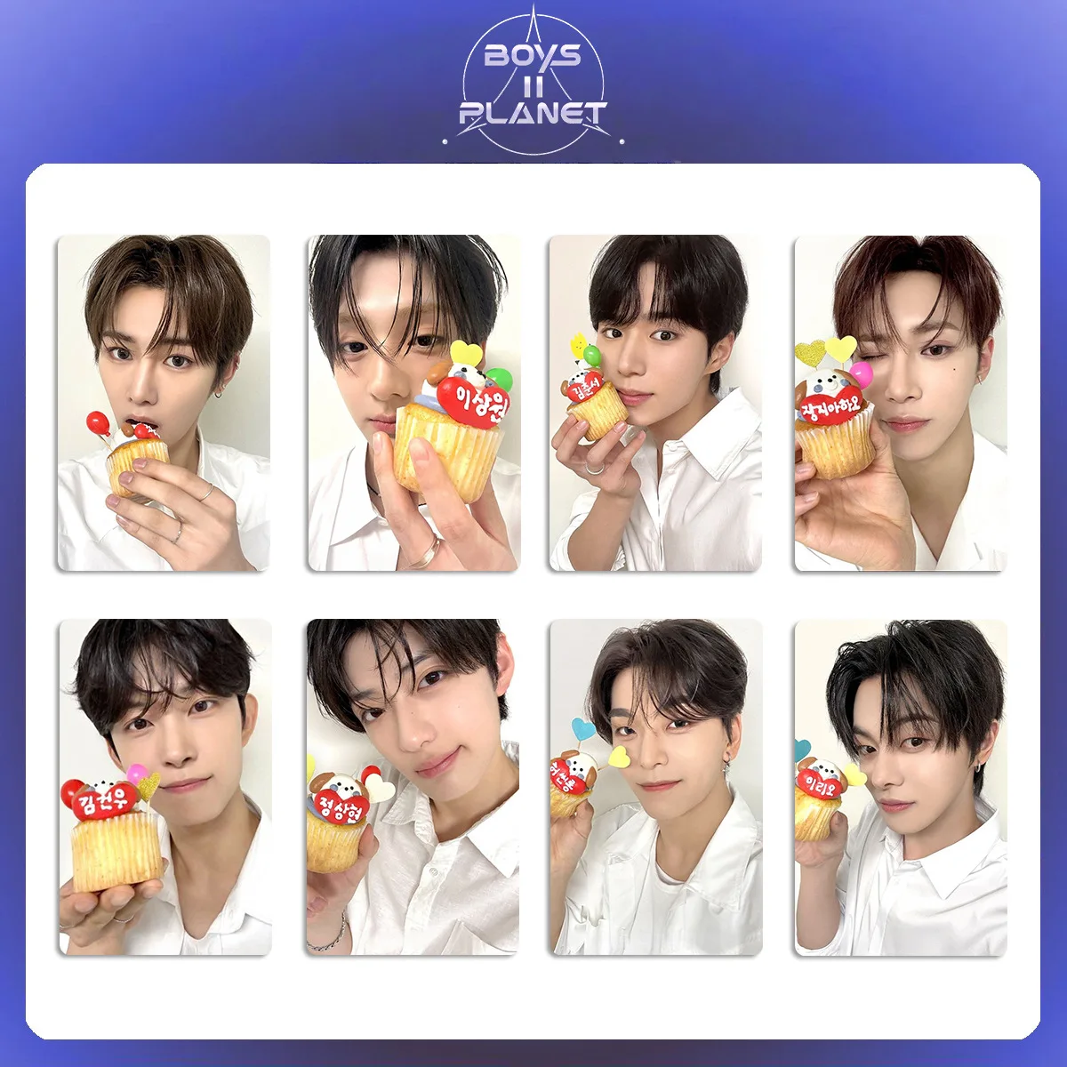 BOYS PLANET Card ALPHA DRIVE ONE Special Card Double Sides Printing Bright Film LOMO Card JUNSEO ARNO LEO Fans Collection Gift