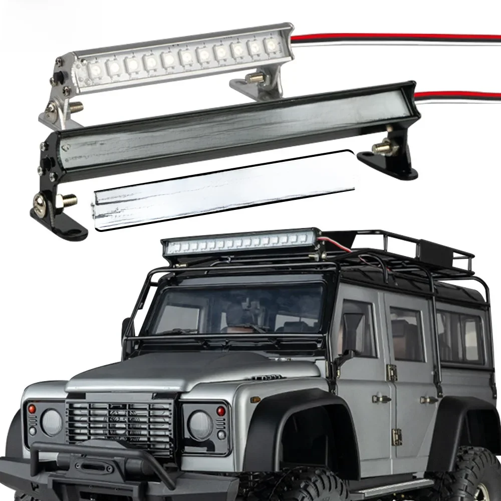 Lampa dachowa samochodu Rc 7 kolorów i 12 trybów Listwa świetlna LED do gąsienic 1/10 Rc Traxxas Trx4 Axial Scx10 90046 Rgt Wrangler D90 Rubicon — zdjęcie 2