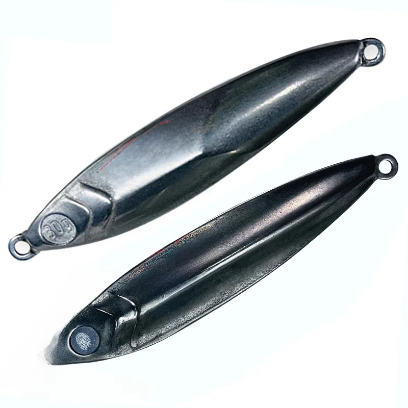 TAKEDO GX01 Przynęty wędkarskie wolframowe Półfabrykaty 30G 40G 60G 80G Niepomalowane Tonące Przynęty Wolframowe DIY Jigging Półfabrykaty Przynęty Do Tuńczyka Okoń — zdjęcie 2