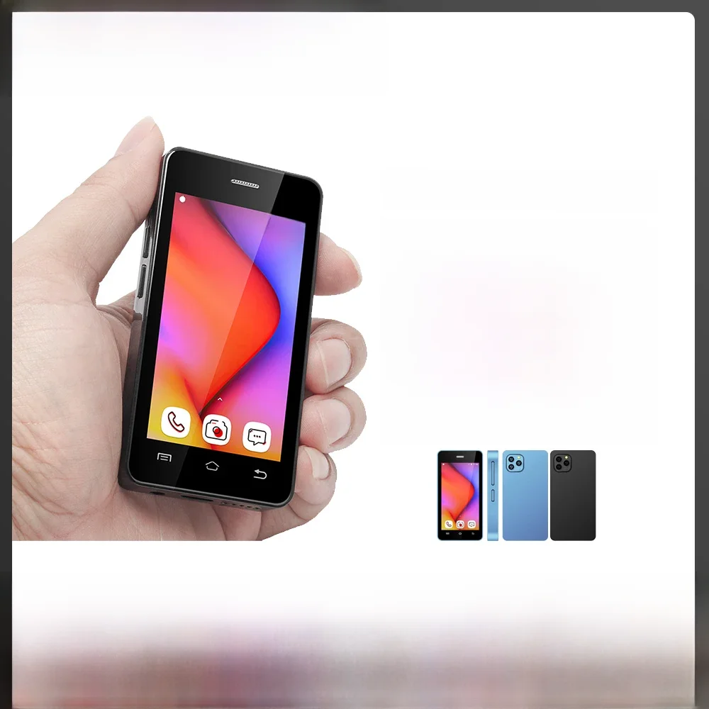 Melrose S9 Pro Super Mini Phones 3Inch Ultra Slim Quad Core 2GB+16GB Telefon komórkowy 5MP 1000mAh 3G Compact Mini Smartphone Android — zdjęcie produktu 7