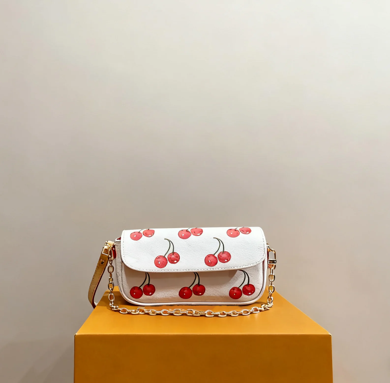

New Fruit Cherry Pattern Fashion Casual Small Bag