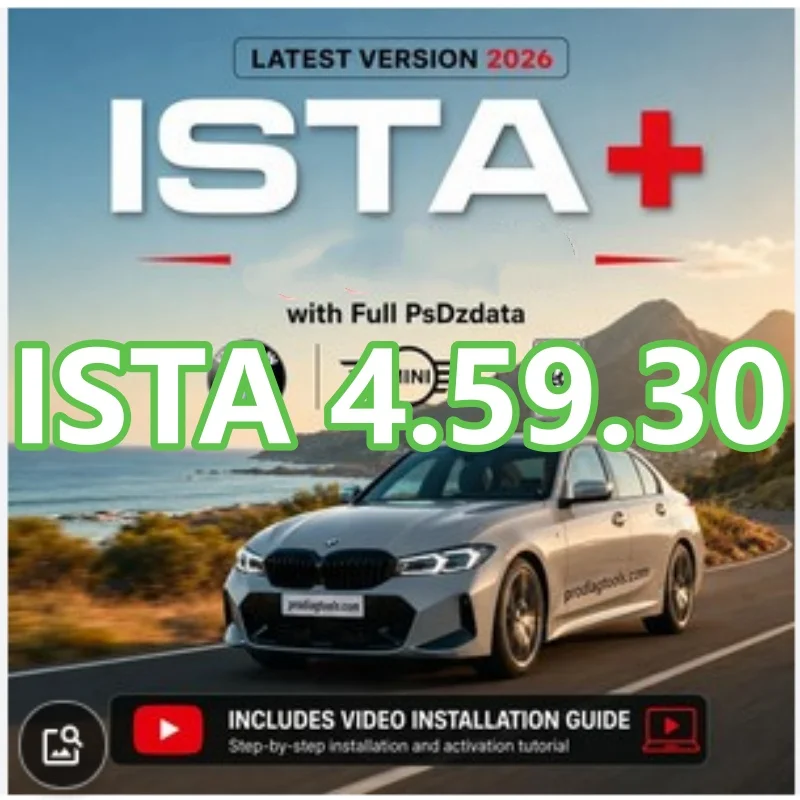 2026 Latest ISTA 4.59.30 Version Minimal Installation Diagnostic Programming Software Remote Installation Activation Code
