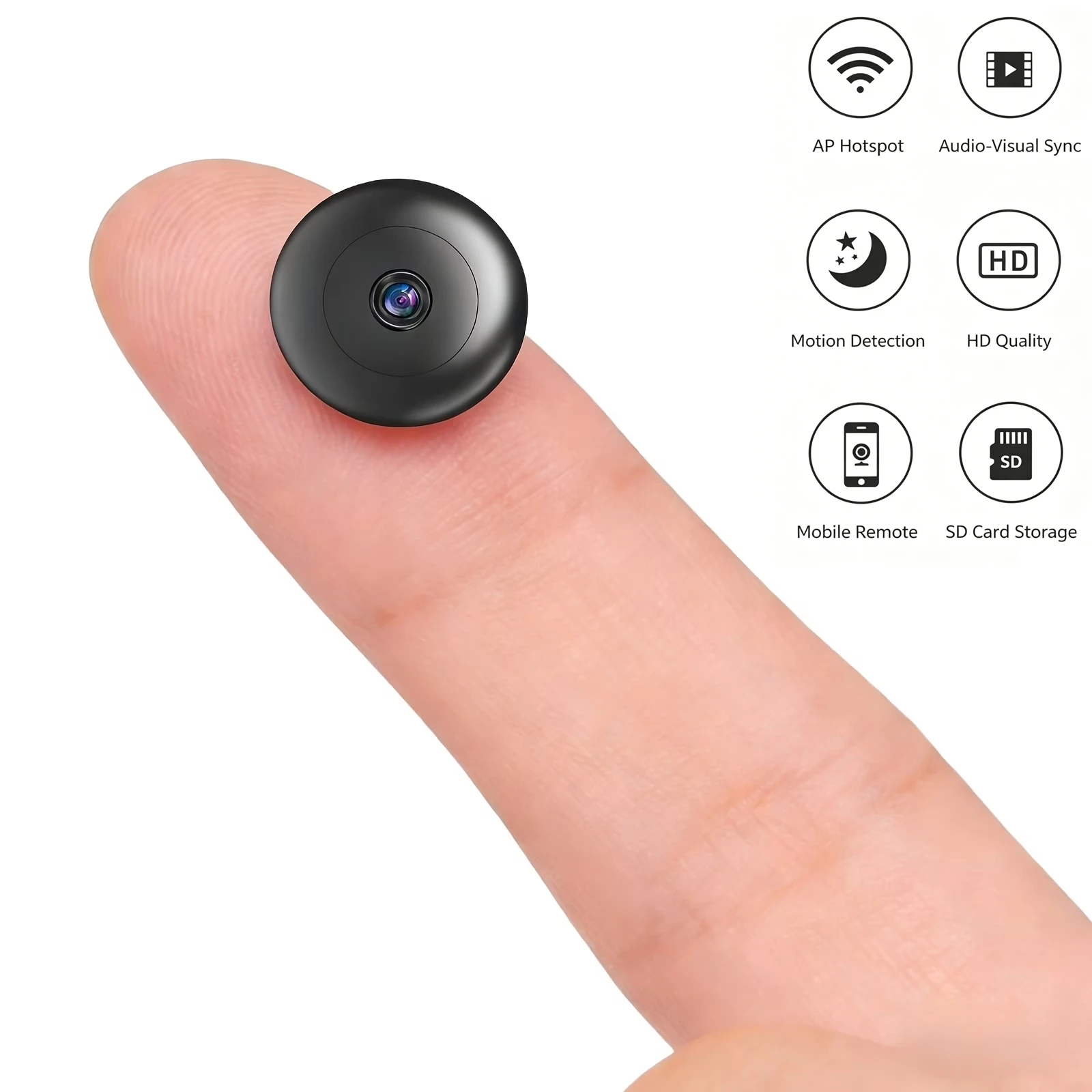 Ultra HD Wireless Mini Camera with Night Vision