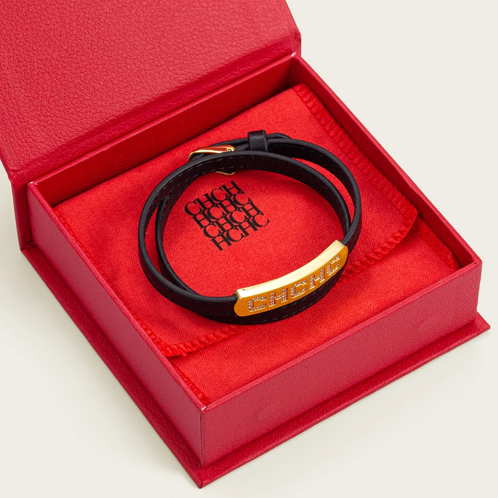 CILMI HARVILL CHHC Neutral Double-layer Bracelet Non Adjustable Gift Box Packaging Fashionable Mature Low-key