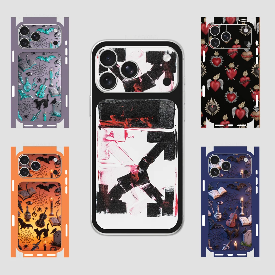 

Premium Quality Phone Wrap for iPhone 11 - 17 Pro/Pro Max – Scratch Resistant Vinyl Sticker | NE007 Series By Nexa Skins