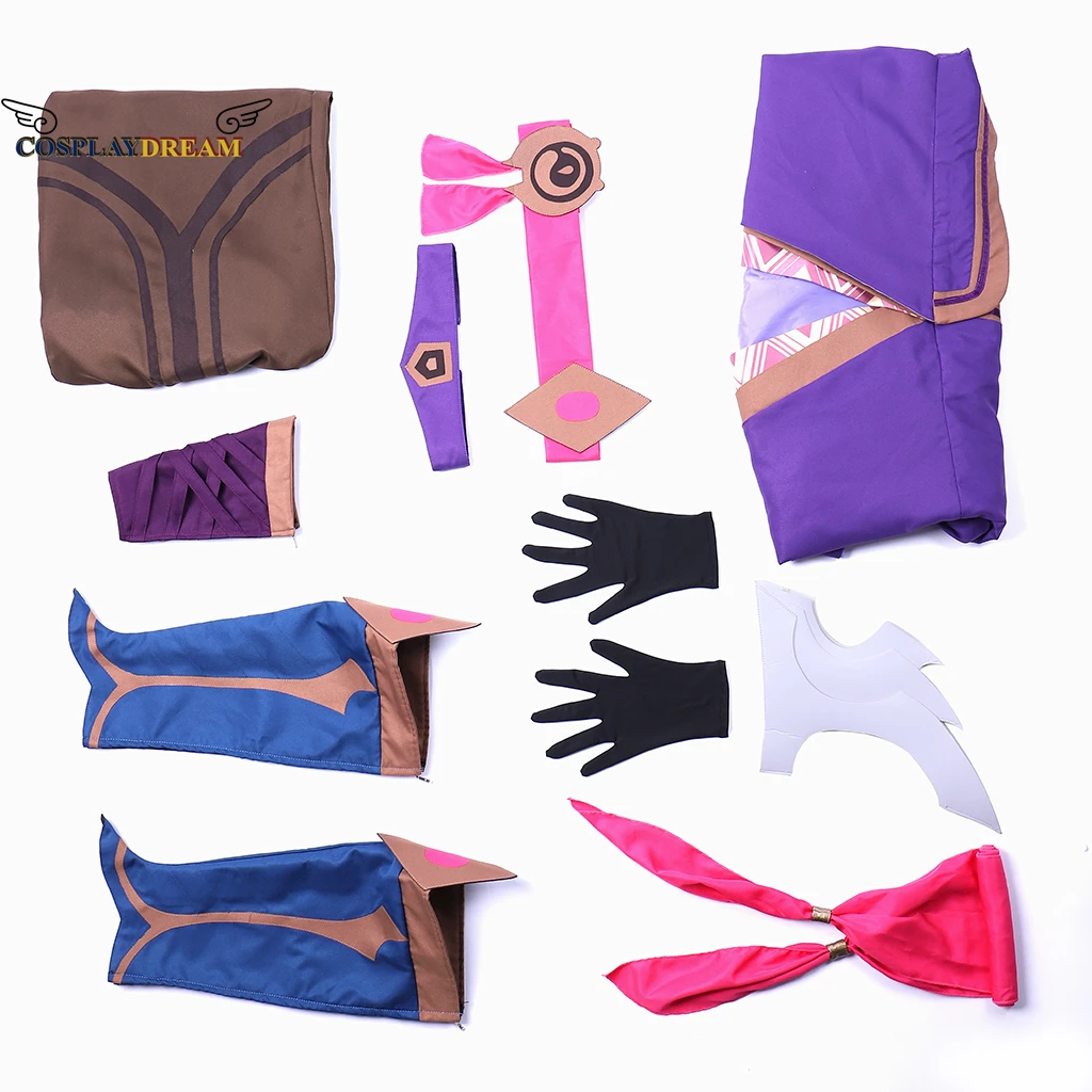 Costume de Cosplay pour adultes, Costume de jeu LOL Yasuo, en fleur d'esprit, en peau, Costume de Cosplay impardonné, ensemble complet pour Halloween