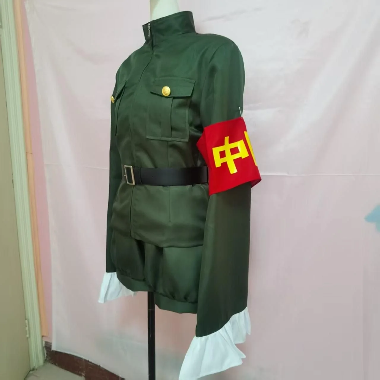 APH Axis Powers ヘタリア中国王耀王春燕コスプレ衣装ウィッグ女性