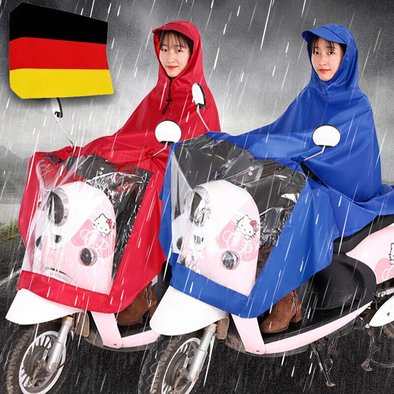 Wasserdichter Regenponcho für Elektromobil …