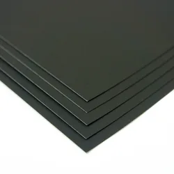 Black Self-Adhesive Cardstock A4 Smooth 216gsm PK15 Cardboard For DIY Crafts, Card Making, Scrapbooking, Die Cut Machine
