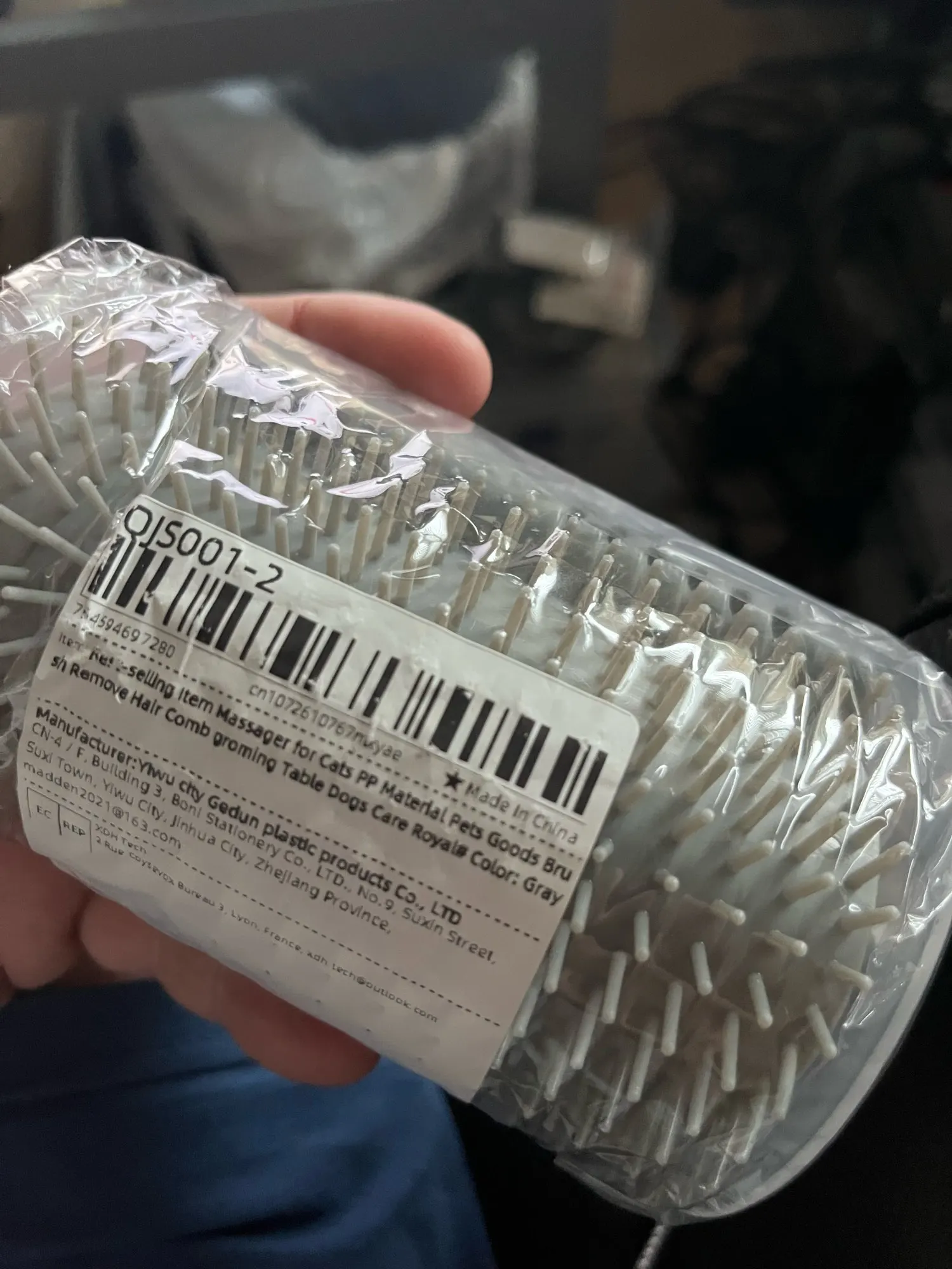 Photo sent by a buyer