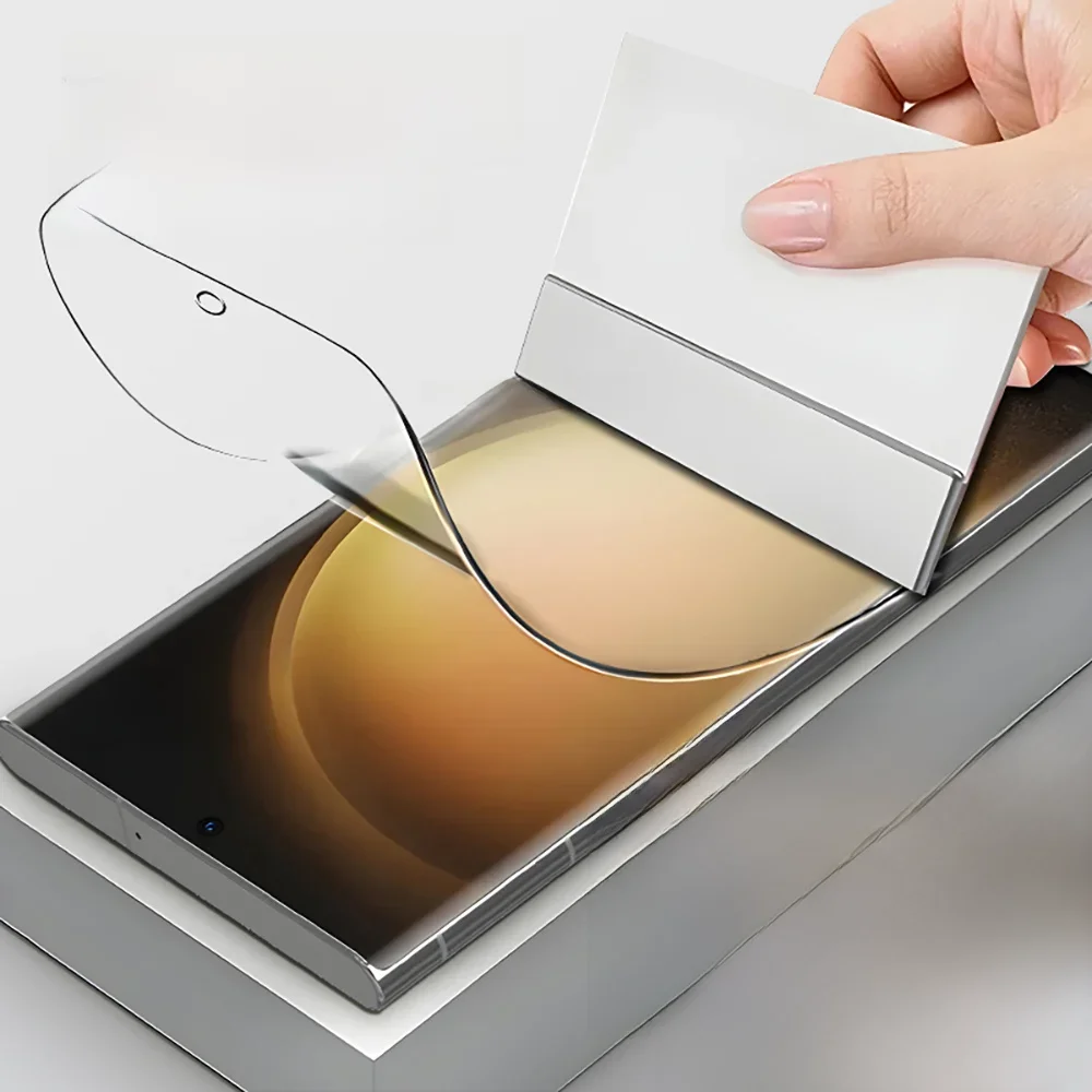 4szt HD Hydrogel Film dla Samsung Galaxy S24 S23 S22 Ultra S21 Plus S20 FE Note 20 Ultra A54 A53 A52 A34 A14 5G Screen Protector — zdjęcie produktu 7