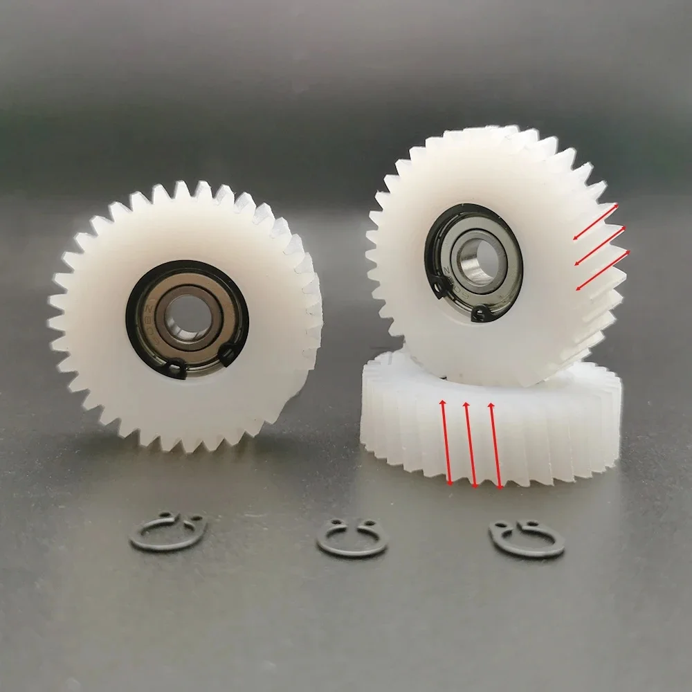 AliExpress NONE 47.5x13.5mm 36 Teeth Oblique Planetary Gear Helical Gears With 8mm Bearing Electric Bike Nylon Gear For Bafang Motor Ebike Parts