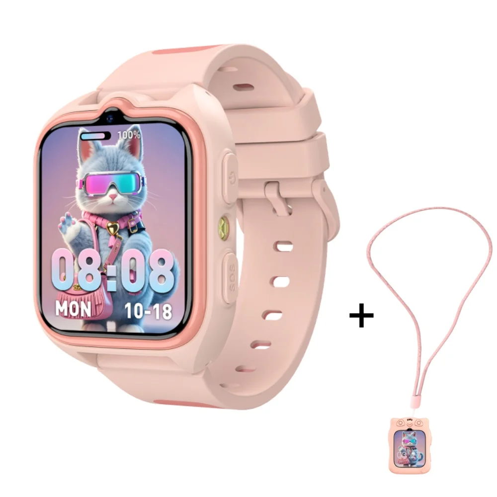 Blackview Z40 Pro 4G Kinder-Smartwatch Videoanruf GPS-Ortung 850mAh Akku Kinder-Telefonuhr Sprachchat Smartwatch