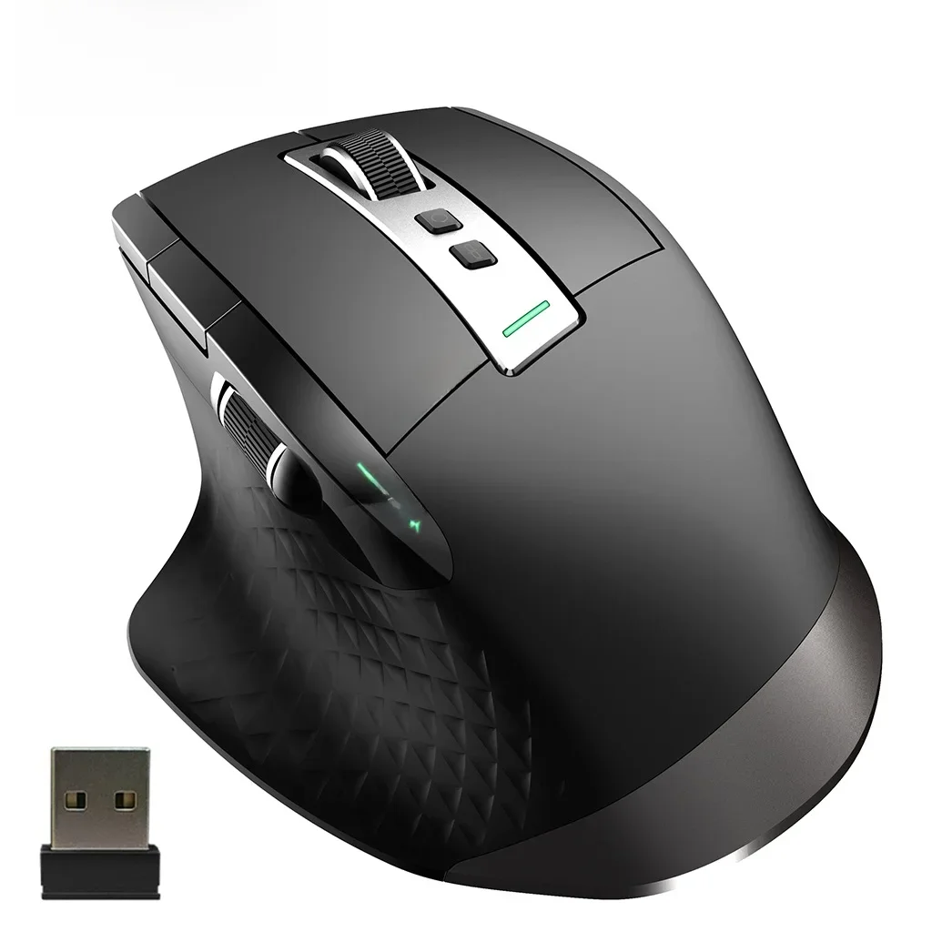 Rapoo mt750l/mt750s mouse sem fio recarregável multimodo ergonômico 3200 dpi mouse bluetooth fácil
