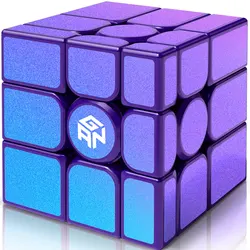 GAN MirrorM 3x3x3, Magnetic Mirror Speed Cube Puzzle Game Toys for Kids Adult Cuber, Solve by Shape