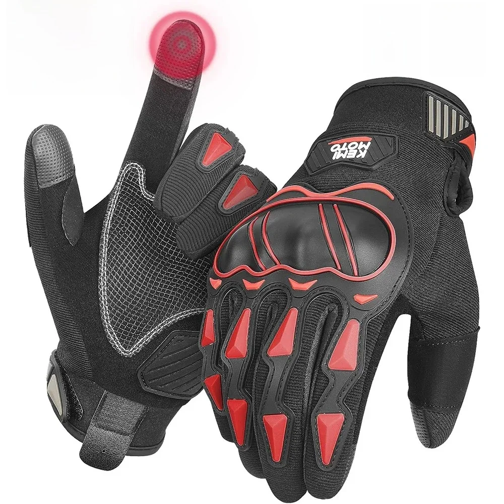 AliExpress KEMiMOTO Summer Motorcycle Gloves CE 1KP Riding Gloves Hard Knuckle Touchscreen Motorbike Tactical Gloves For Dirt Bike Motocross ATV UTV