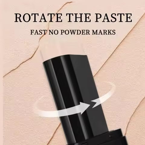 Lazy foundation stick, moisturizing and natural concealer makeup,matte makeup base,rare beauty,... product image