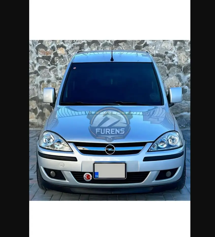 For Opel Combo 2002 To 2014 Compatible H lip Flexible Front Lip 2 Piece Snow Cover Front Additional Bumper Bottom Tongue Styling