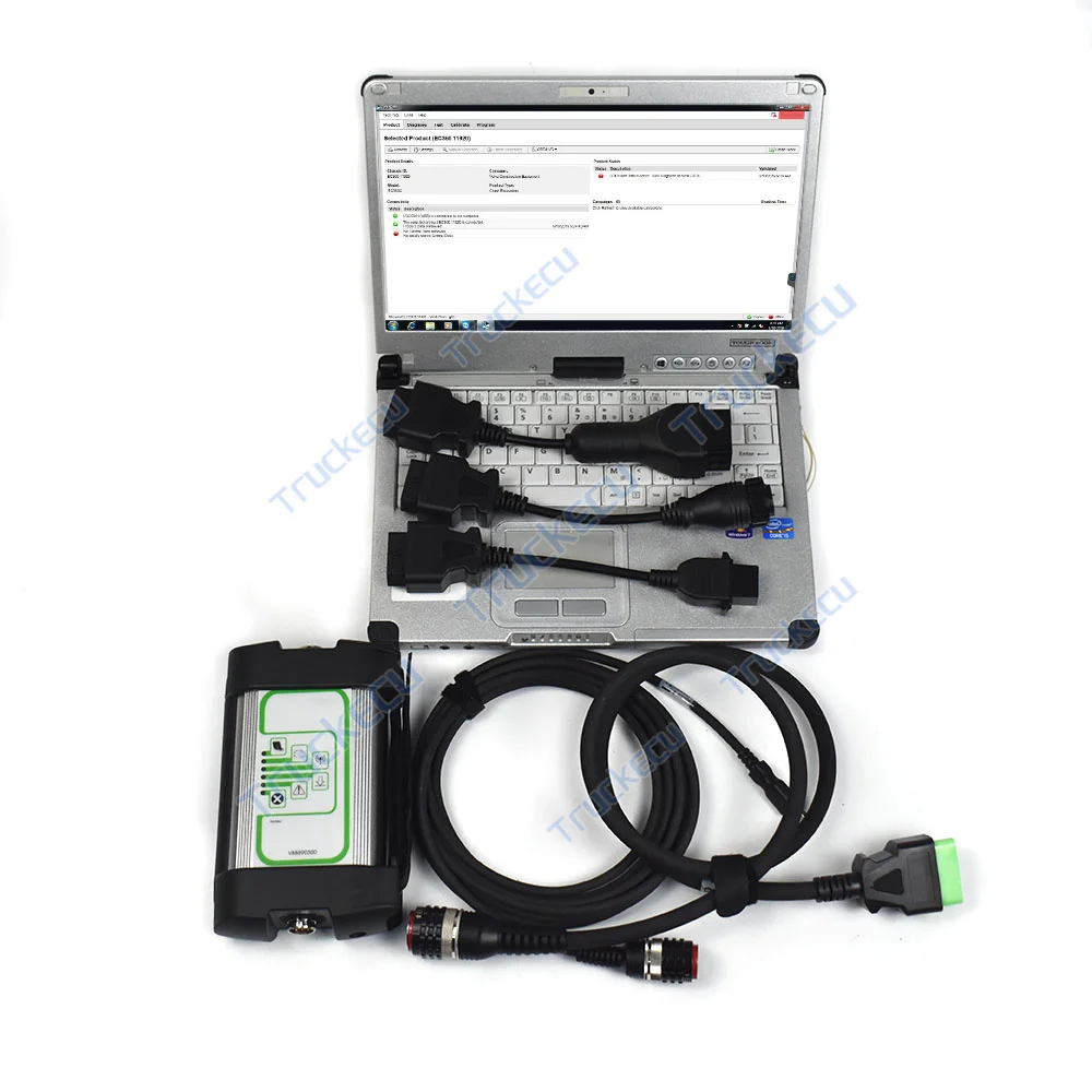 thoughbook C2 laptop for marine Industrial Engine Diagnosis tool Scanner for penta vodia vodia5 epc diagnostic kit