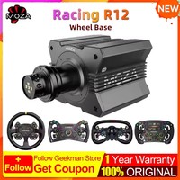 MOZA R12 Racing R12 Wheel Base Lightweight Design 12 N M Torque Direct Drive Servo Motor With Generation FFB Filtering Algorithm