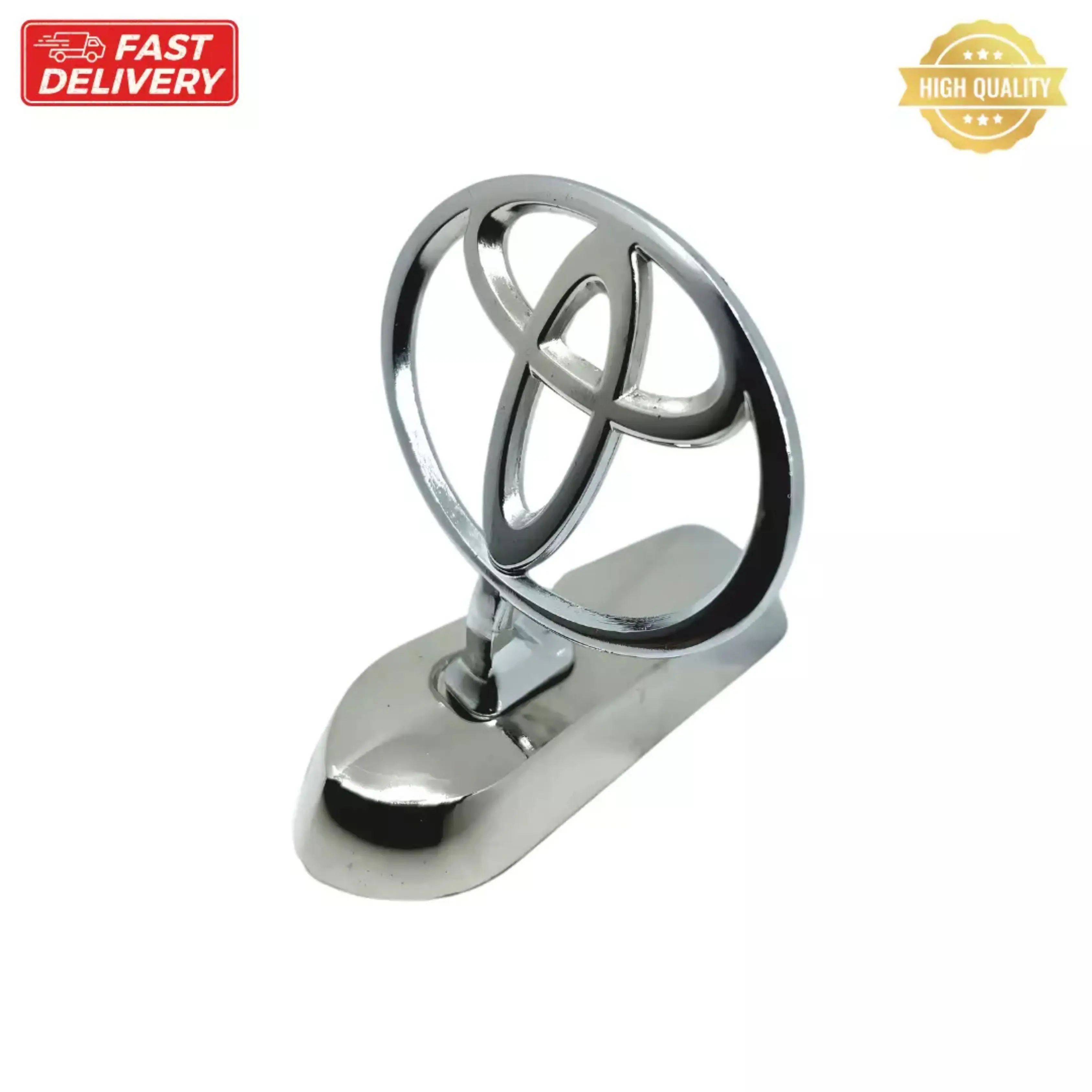 

Toyota Front Hood Bonnet Emblem Badge in Metal