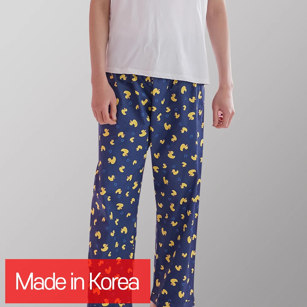 [CALL RA S] man's pajamas/Heart Duck 1 piece/Korean domestic/special cotton // pajamas/night wear/sleepwear/Big size