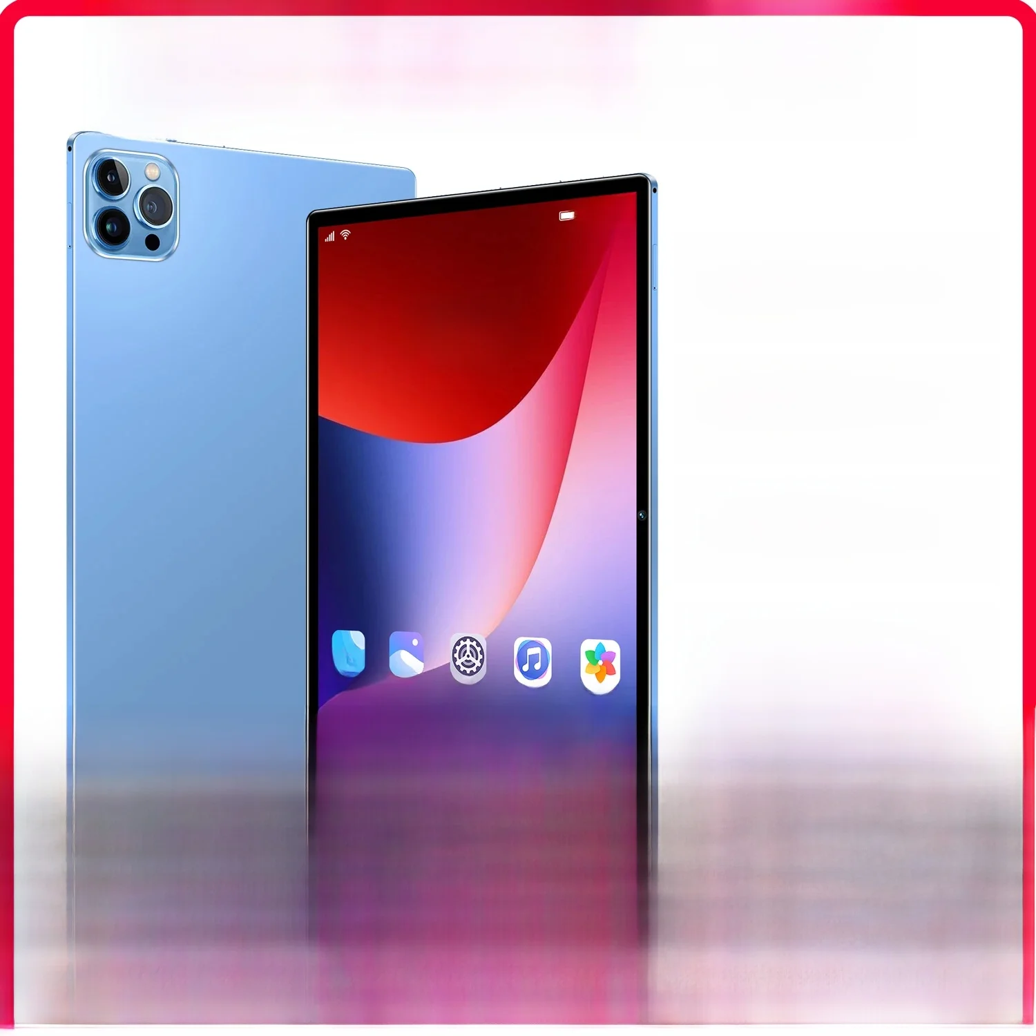 Nowy tablet PC 10,1 cala, 4 GB RAM, 64 GB ROM, obsługa połączeń wideo, podwójne kamery, procesor Google Octa Core, Android 11.0, bateria 5000 mAh. — 2