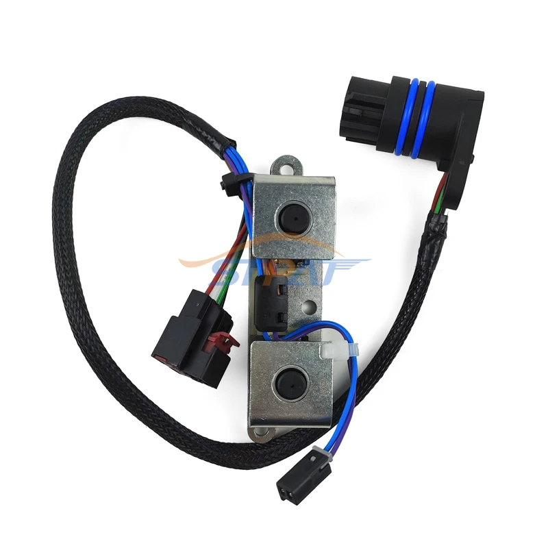 STPAT 42RE 46RE 47RE A500 A518 New Gearbox Solenoid Valve with Wiring Harness 52118500AB 22954C for JEEP Dodge Chrysler