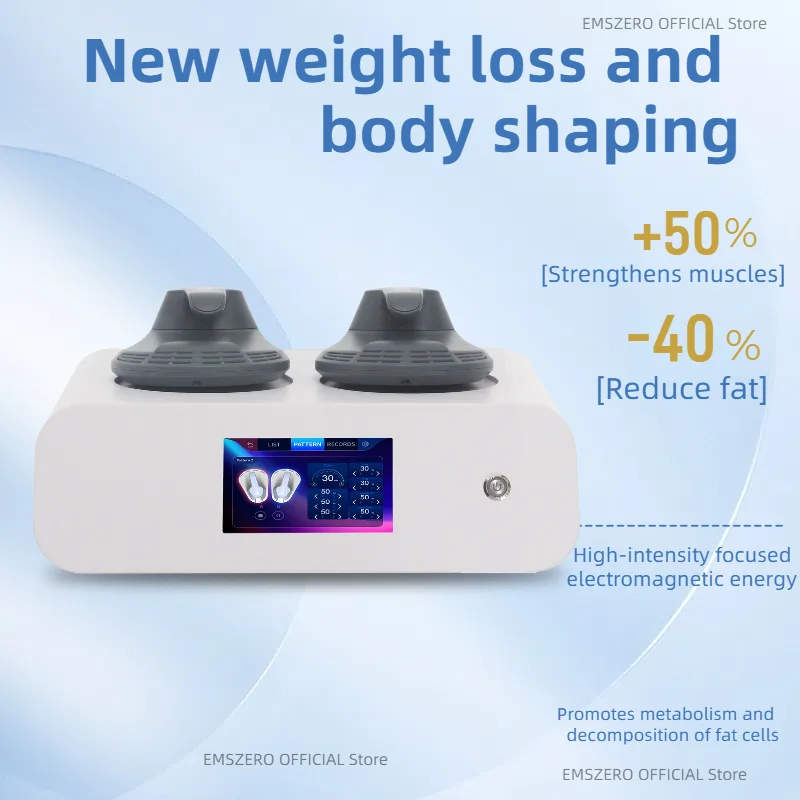 New EMSzero RF EMS Body Slimming Sculpt Therapy Sculpting Fat Burning Nova Electromagnetic Sculpt Muscle Stimulator Body Sculpt