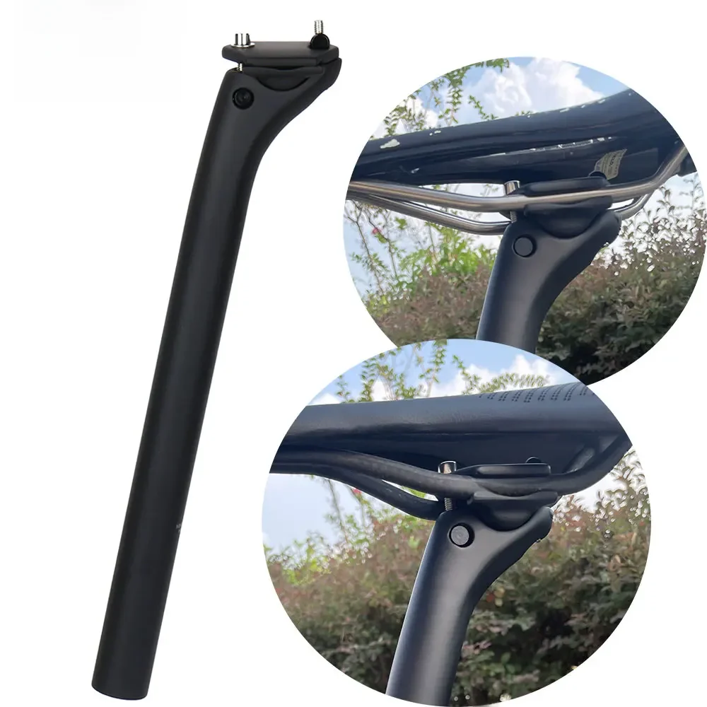 AliExpress ELITA ONE ELITAONE MTB Carbon Seat Post Offset 20mm 25.4 27.2 30.9 31.6mm Mountain/Road Bike  Seatpost