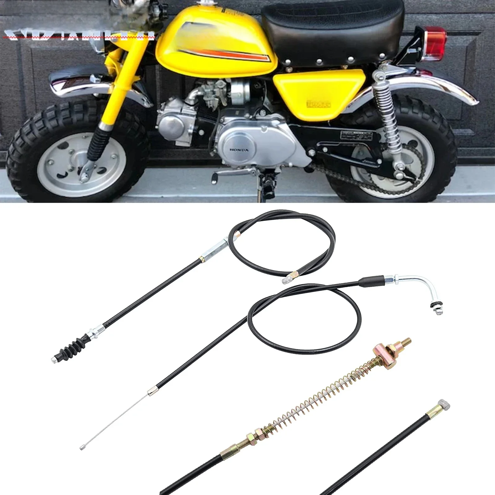 AliExpress For Honda Z50 Z50A Z50J Z50R Mini Trail Monkey Bike Clutch Cable & Throttle Cable & Brake Line Motorcycle Universal Parts