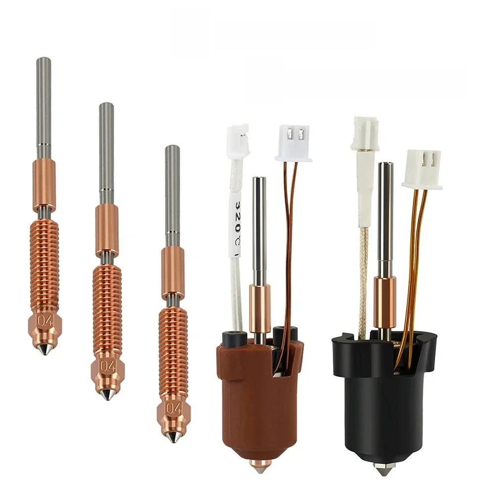 Zestaw ceramicznego bloku grzewczego Hotend do Creality K1C K1 Max, części do drukarki 3D, zestaw dysz szybkiej wymiany, odporny na temperaturę Heat Break Hotend — zdjęcie produktu 7