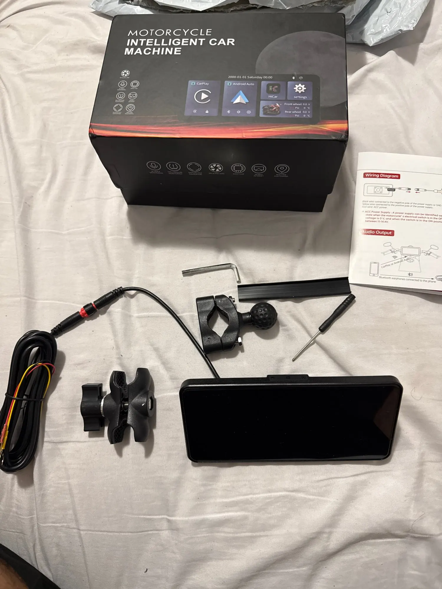 BikerZonez 6.86” Motorcycle CarPlay