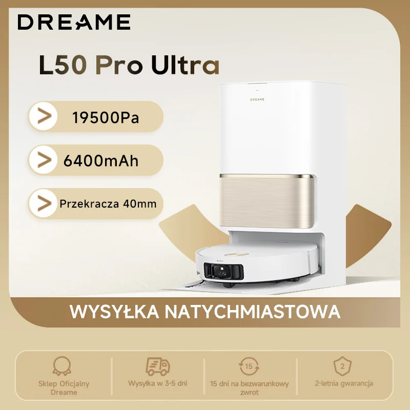 Dreame L50 Pro Ultra – Najlepszy robot do sprzątania dla domu z dużą powierzchnią? Sprawdź nasz szczegółowy test
