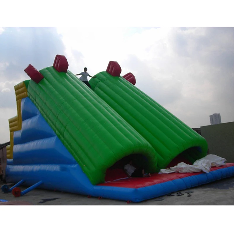 Commercial super large PVC good quality inflatable double lane slide inflatable slide for entertainment