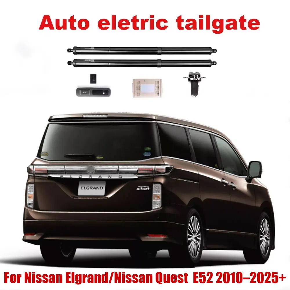 For Nissan Elgrand/Nissan Quest  E52 2010–2025+ Automatic Lifting Electric Tailgate Rear Door Lock Module Closing System