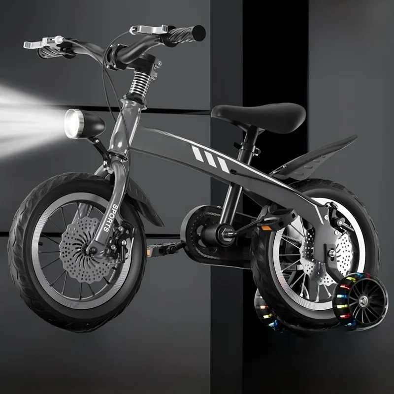 AliExpress SKIG Double-disc Brake Bicycle Baby Cool Bicycle 12-14-16-inch Custom Bicycle