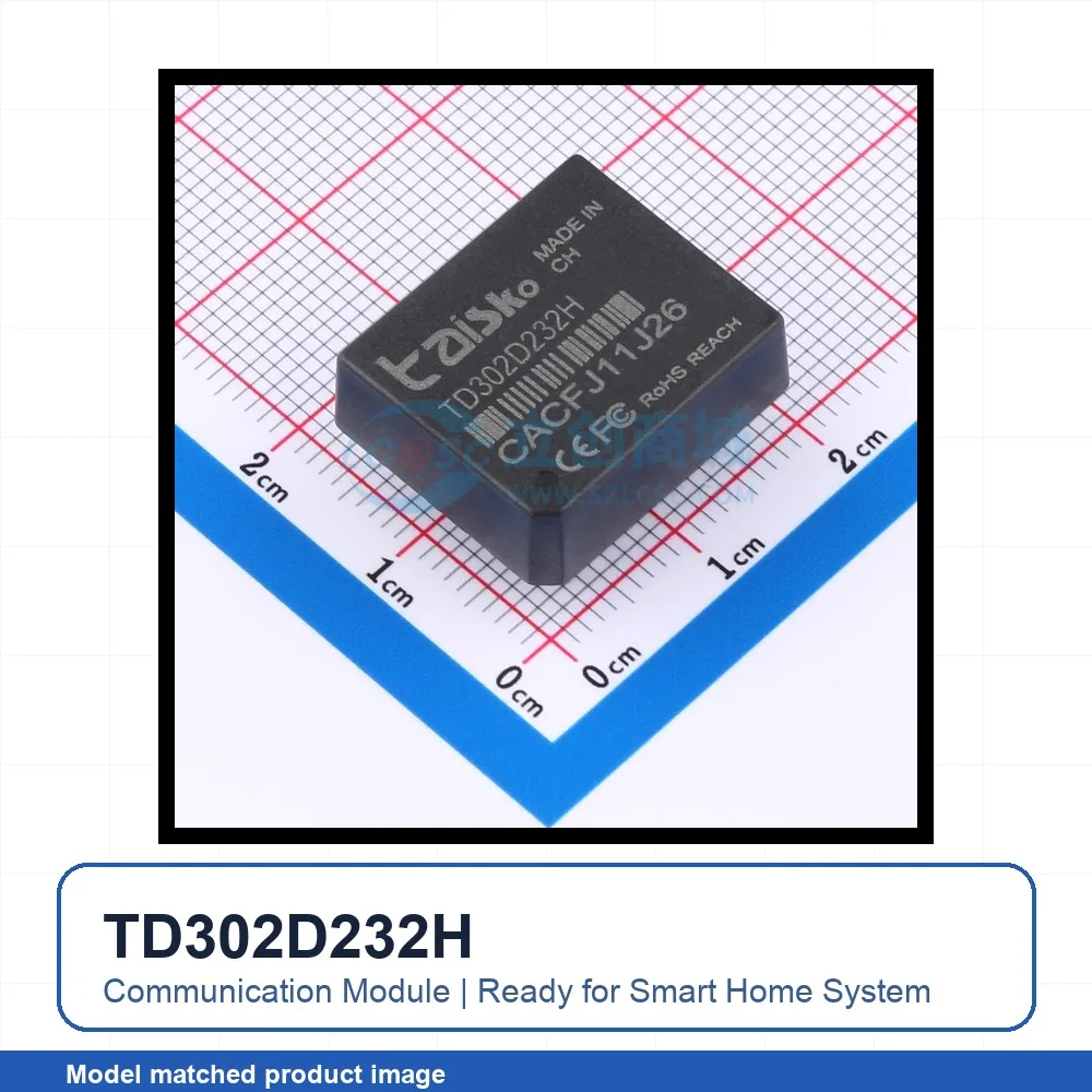 2pcs TD302D232H DC/DC RS232 Serial Communication Module for Smart Home System