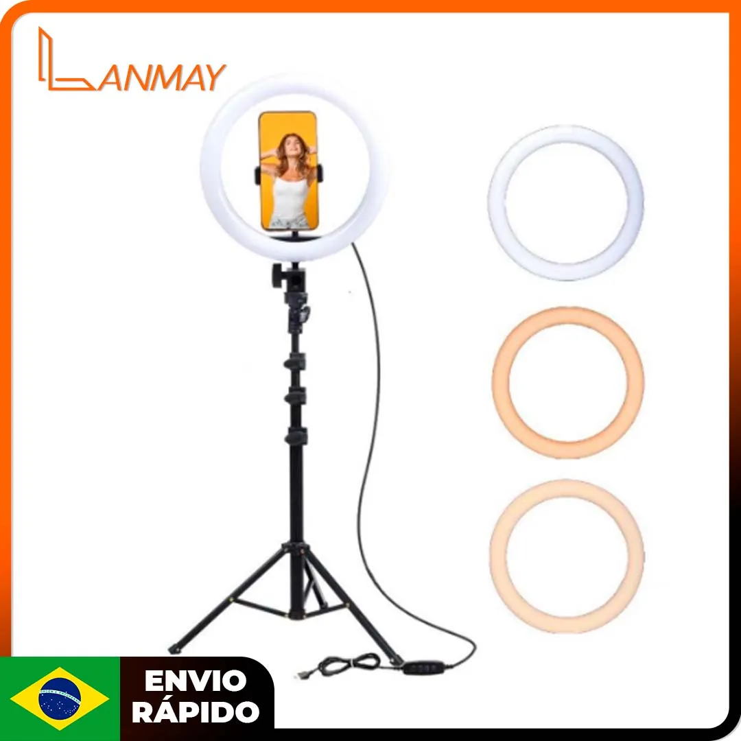 26cm Ring Light Type Ring Light And 2 Meters Tripod Fast Delivery National Sale