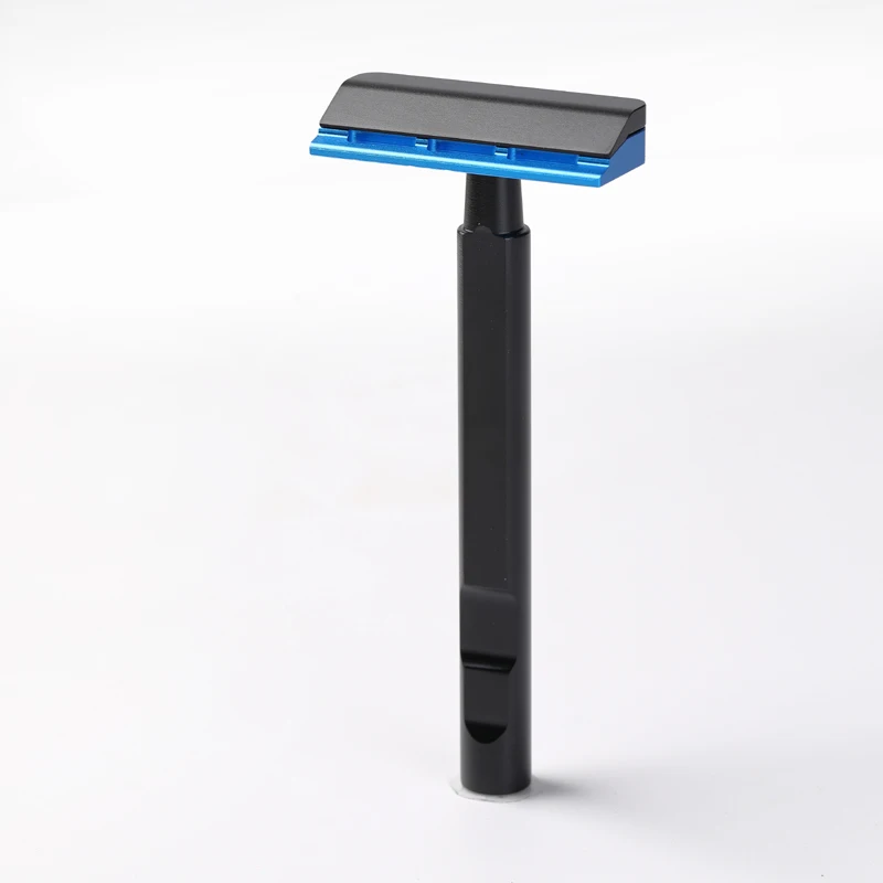 YAQI Black and Blue Color Tachi(Aluminum Version)  Light Weight Single Edge Safety Razor